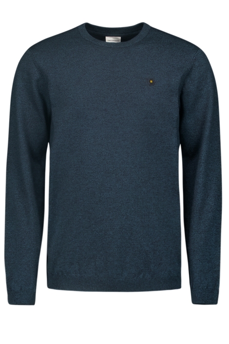 NO-EXCESS pullover crewneck 2 coloured melang